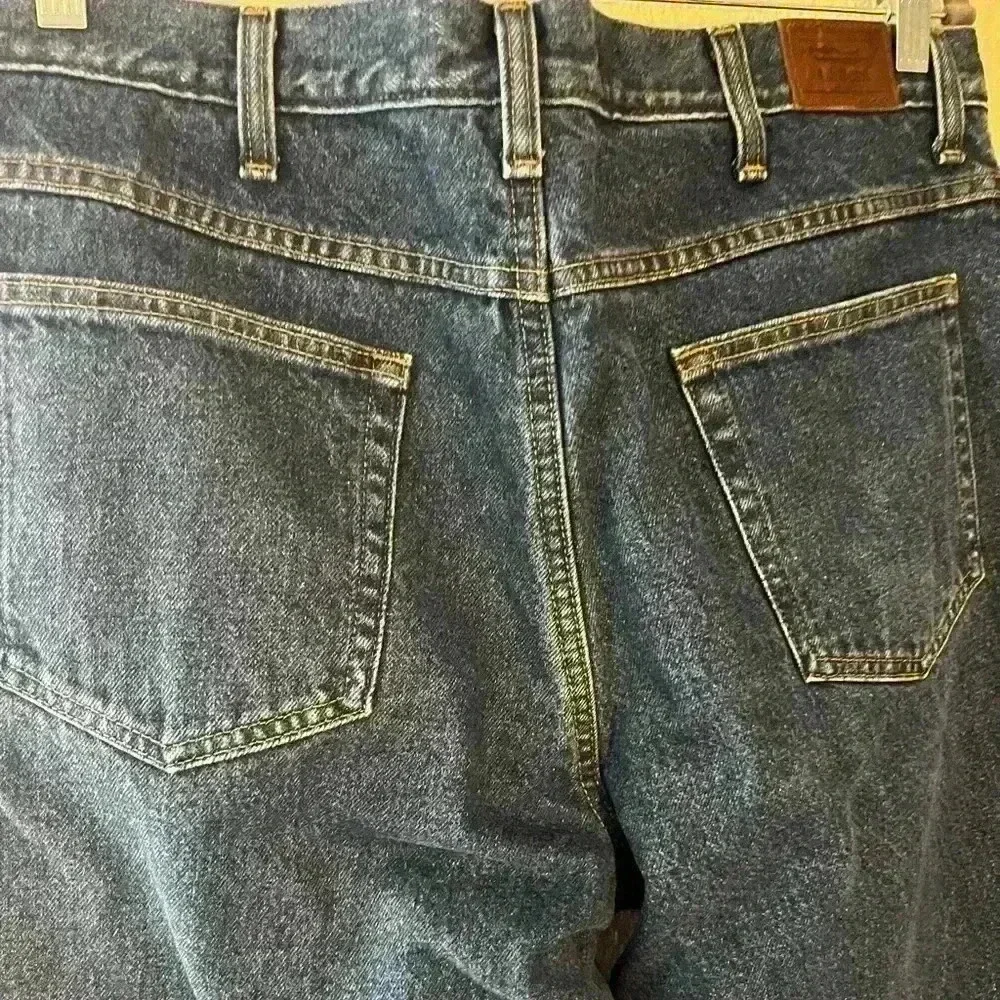 Men's L. L. Bean Double L Classic Fit, Flannel-Lined Jeans Size 36x34